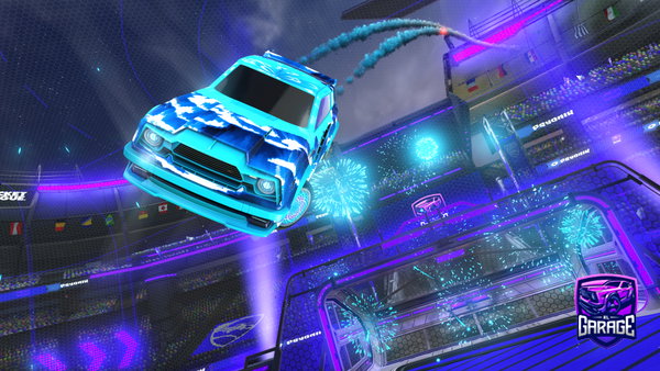 A Rocket League car design from jukeasurus
