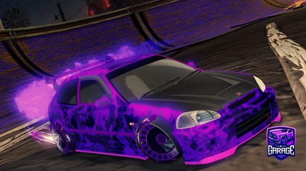 A Rocket League car design from Broovert