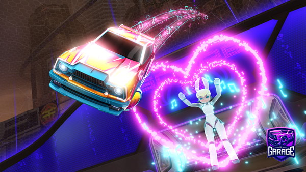 A Rocket League car design from LACL