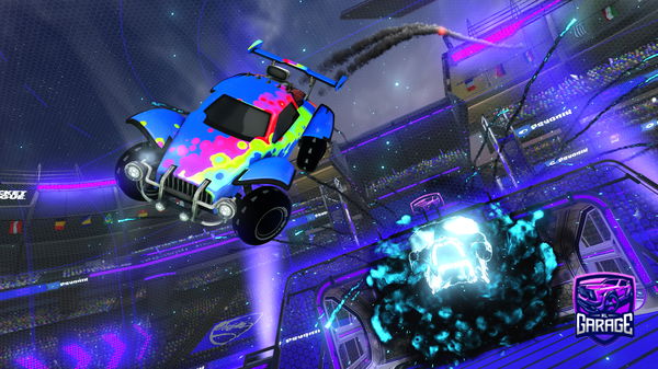 A Rocket League car design from Ricky21