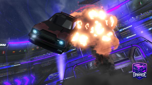 A Rocket League car design from thebobster