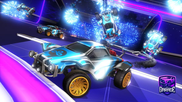 A Rocket League car design from firetwin