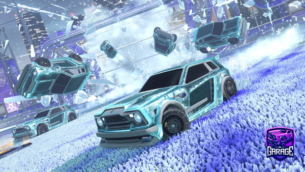 A Rocket League car design from KcaJLive