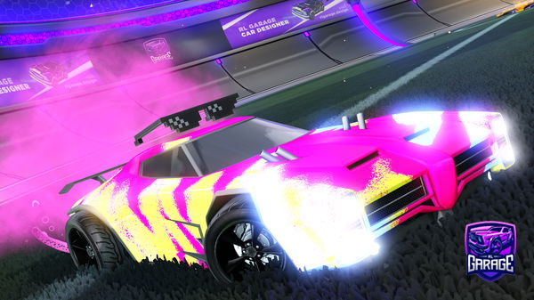 A Rocket League car design from Judoathome
