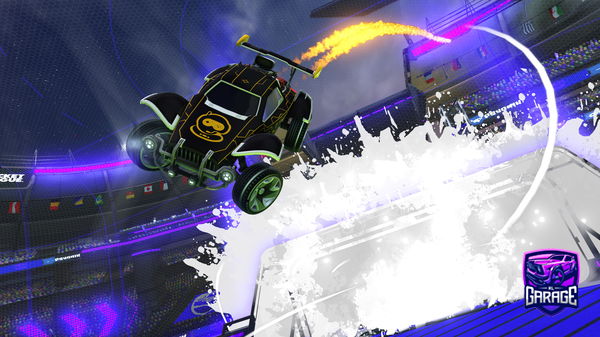 A Rocket League car design from Retraktable