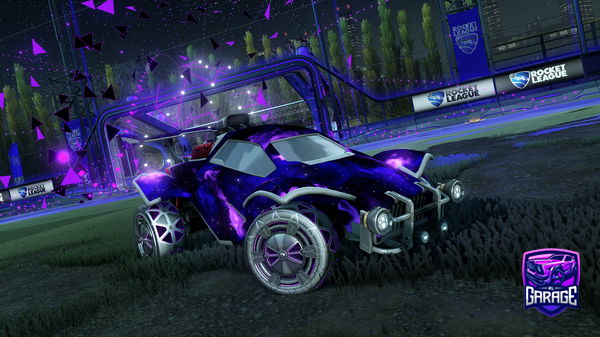 A Rocket League car design from GravityRushRaven