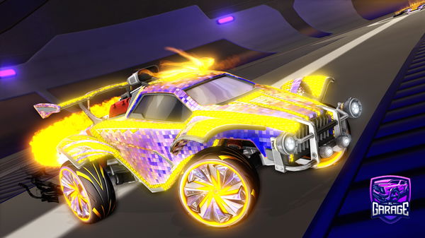 A Rocket League car design from Dormirale