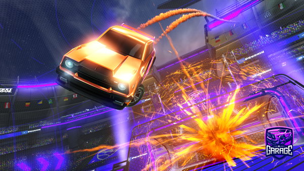 A Rocket League car design from twezzy87654