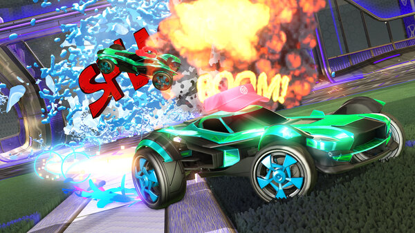 A Rocket League car design from Minhel