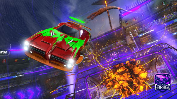 A Rocket League car design from Jijijija267