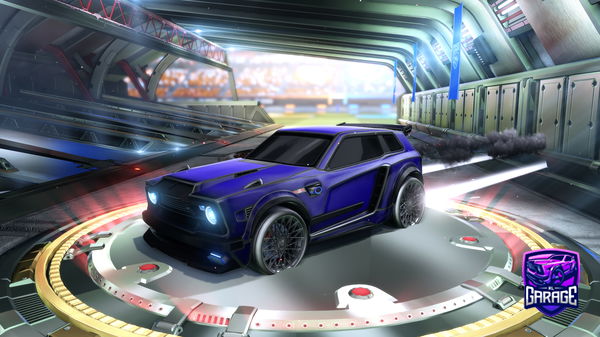 A Rocket League car design from DampIce