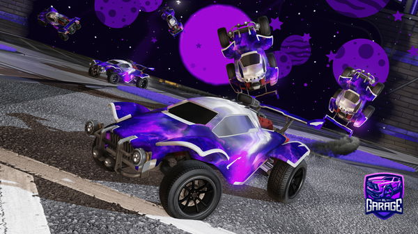 A Rocket League car design from Mxted