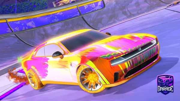 A Rocket League car design from irosario78