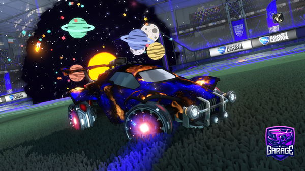 A Rocket League car design from VolKaano