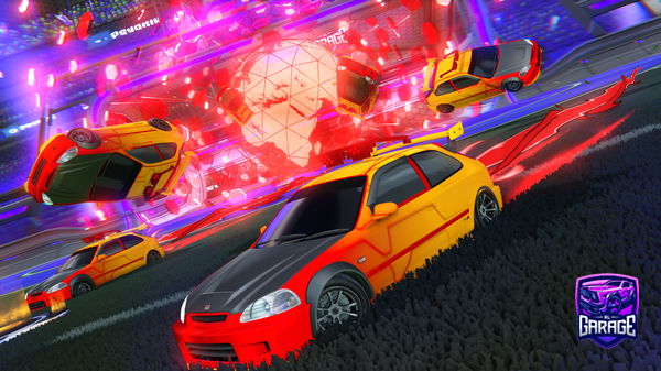 A Rocket League car design from ToxicityRL