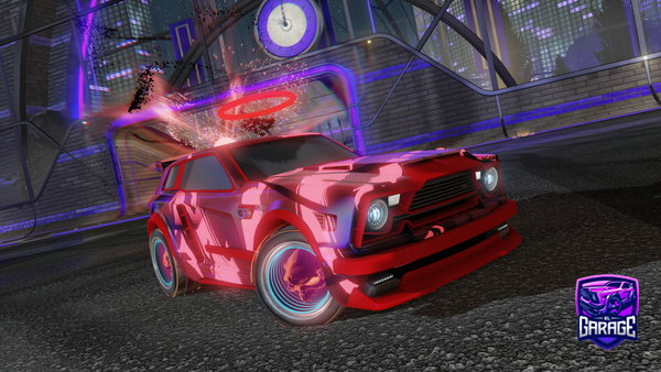 A Rocket League car design from mrft