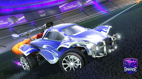 A Rocket League car design from TheOGPipe