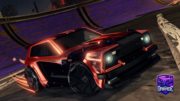 A Rocket League car design from XudiBTB2