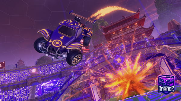 A Rocket League car design from Cosmotiz