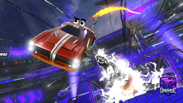 A Rocket League car design from DexorJoah