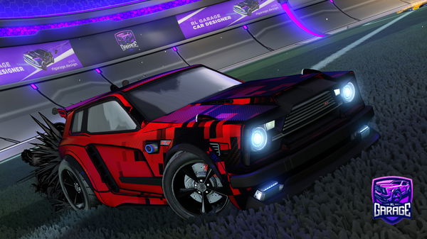 A Rocket League car design from DolusArprego