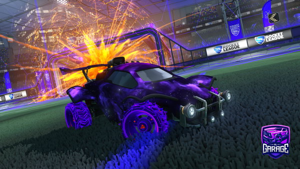 A Rocket League car design from Predator_Dark27