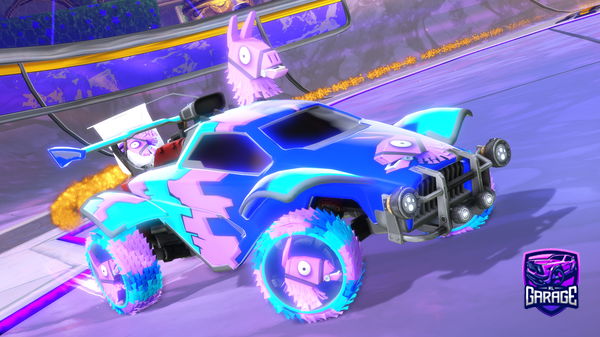 A Rocket League car design from SEN__Bugha