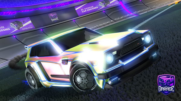 A Rocket League car design from Riqiol