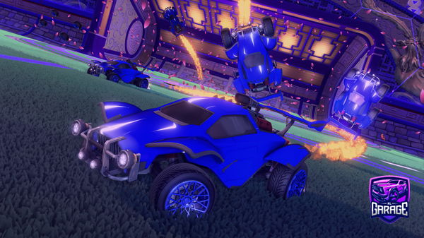 A Rocket League car design from Nateistall