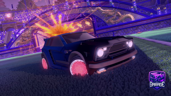 A Rocket League car design from Vybin_boiiii