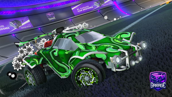 A Rocket League car design from BblazeE