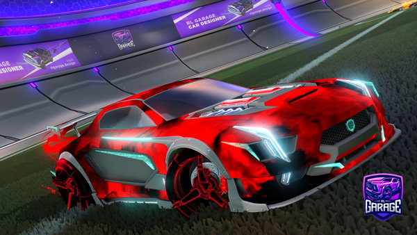 A Rocket League car design from A10Y13