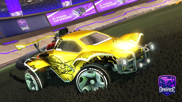 A Rocket League car design from pring1es5448