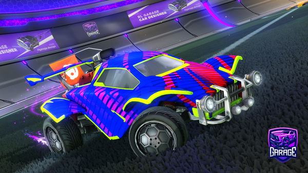 A Rocket League car design from willarcs135