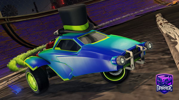 A Rocket League car design from SpeakLife