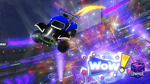 A Rocket League car design from CocoPeanut