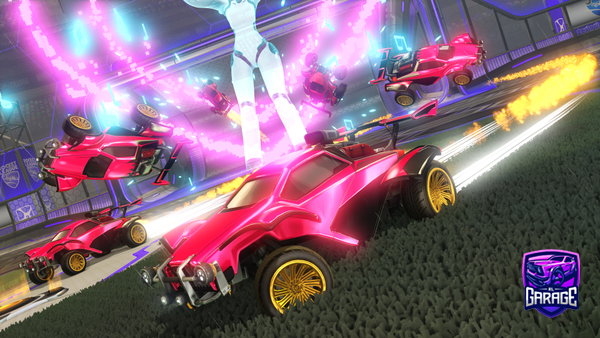 A Rocket League car design from batman69420