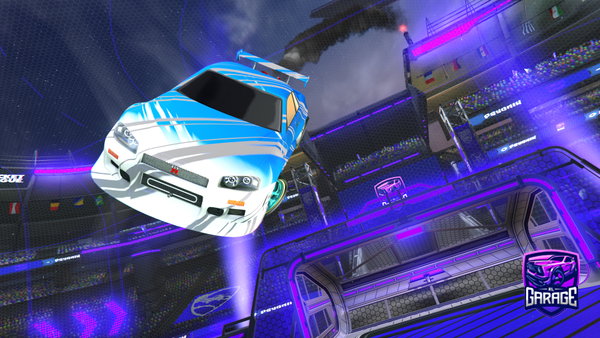 A Rocket League car design from PENNSHOWRS11