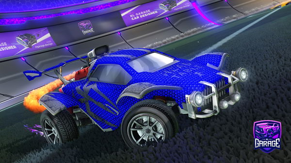 A Rocket League car design from Hadesdorito