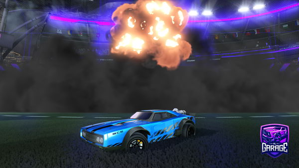 A Rocket League car design from Nic_Ware