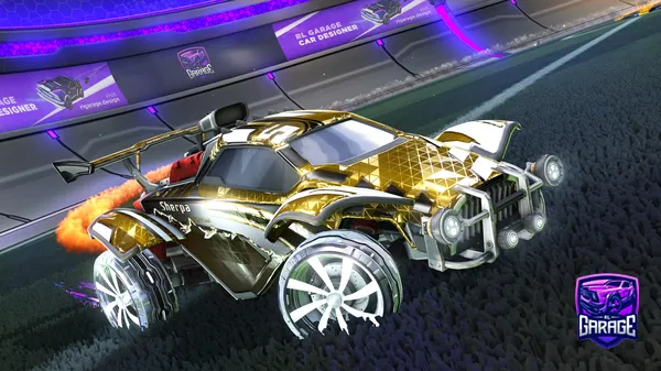 A Rocket League car design from KnowmSayin