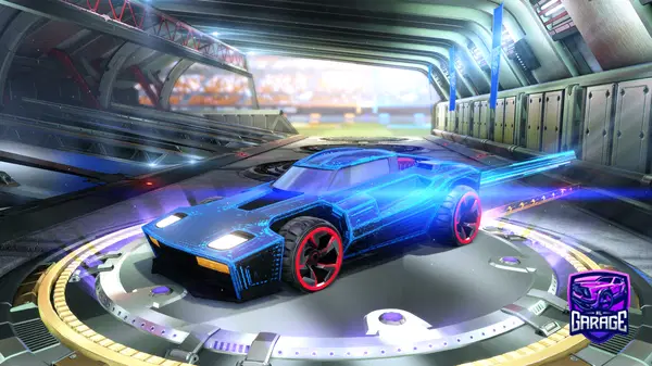 A Rocket League car design from itzsushii