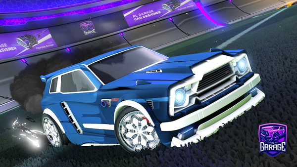 A Rocket League car design from omersin