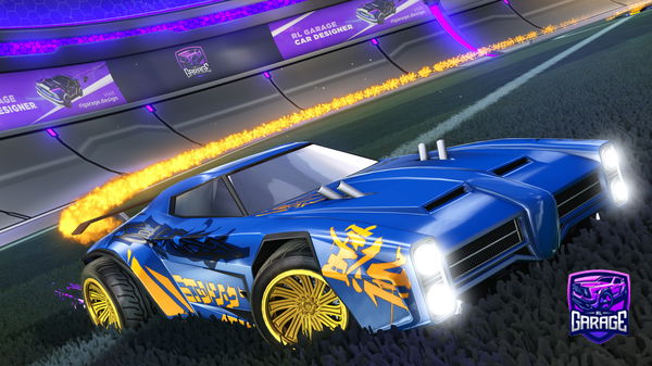 A Rocket League car design from jovi-_-