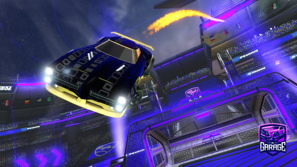 A Rocket League car design from Dirtywonton01