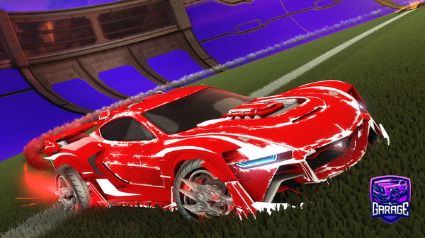 A Rocket League car design from Octy2