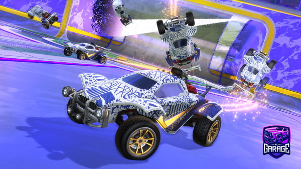 A Rocket League car design from Spicey842987654321