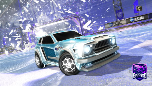 A Rocket League car design from King_Fede