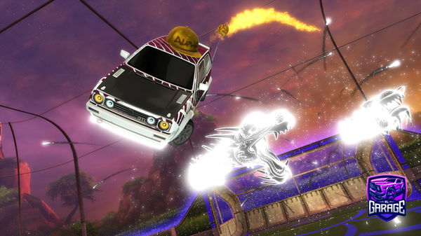 A Rocket League car design from Fhhfu