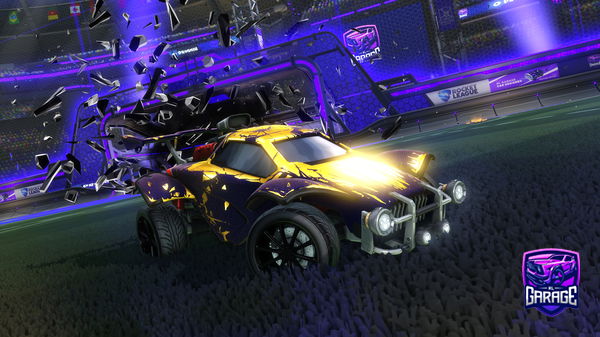 A Rocket League car design from Halo_Jyn